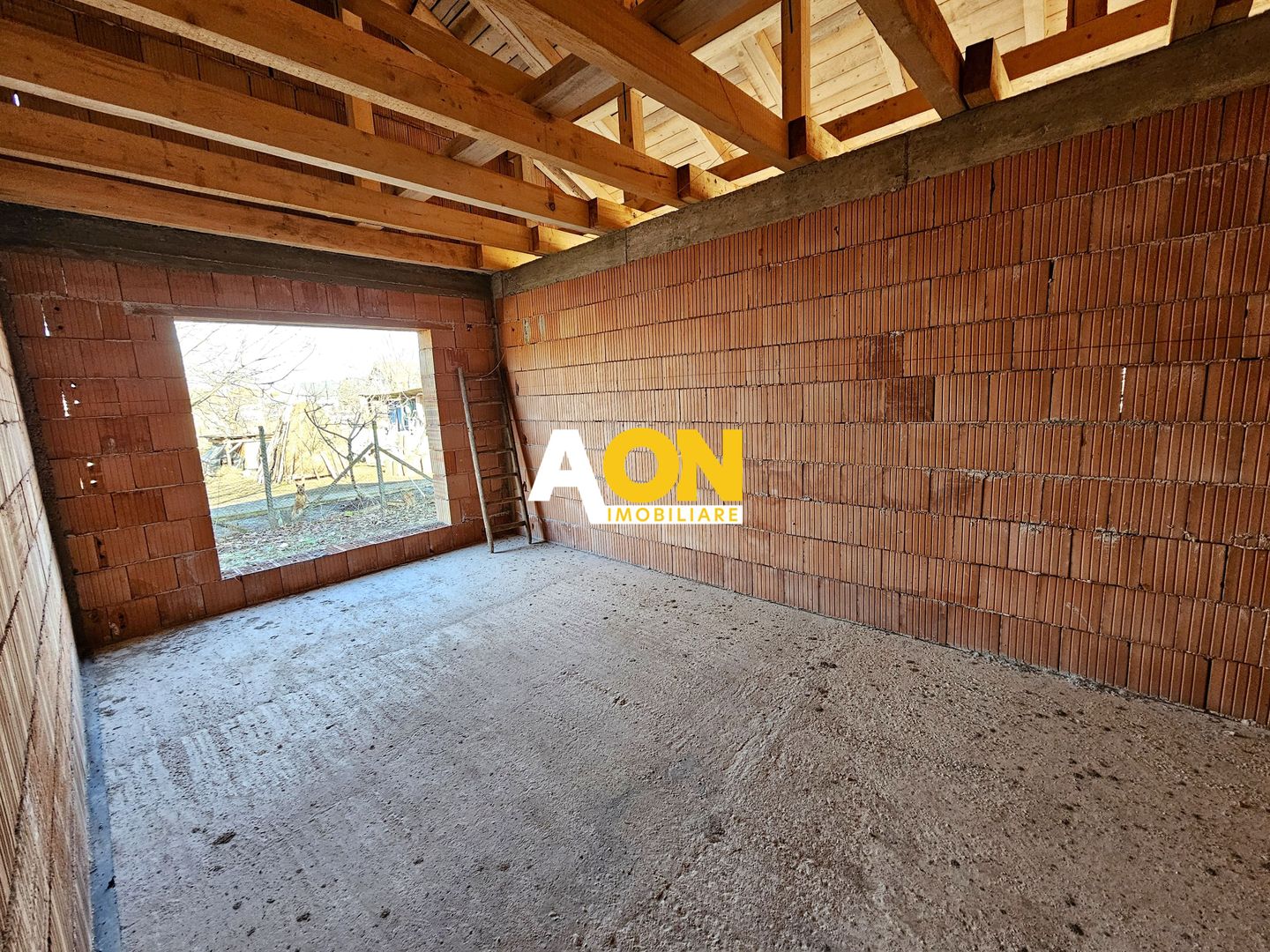 Casa semifinisata, 4 camere, 2 bai, 448 mp teren, zona Alba - Micesti - Poză 7