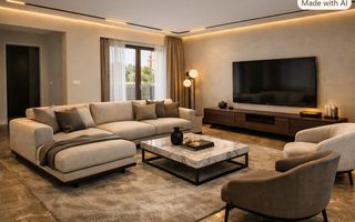 Apartament 2 camere cu grădină, prima închiriere – Green Lake Baneasa - Poză 1