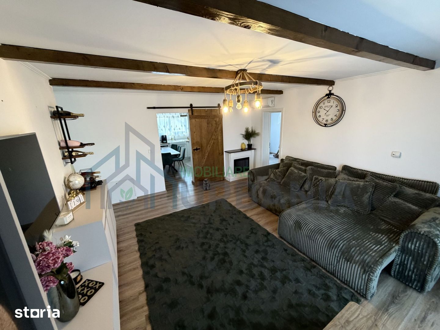 Casă de vânzare, 5 camere, mansardă, mobilată și utilată, Miroslava - Poză 4
