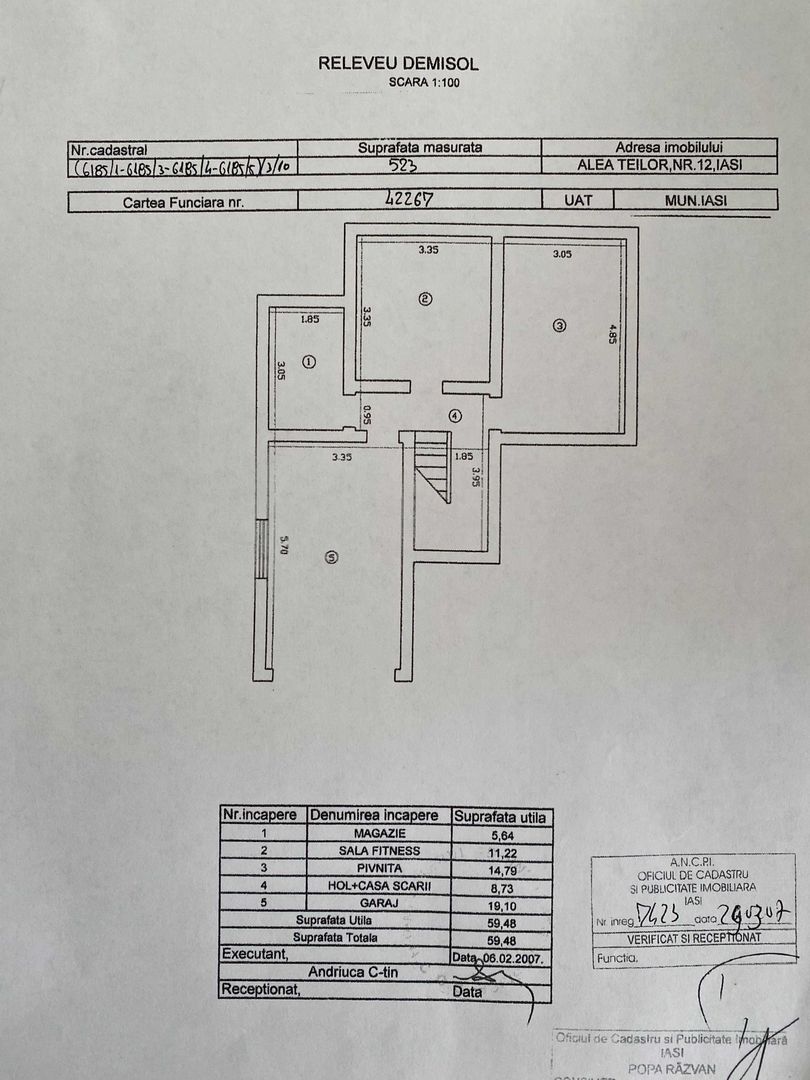 Casa de vanzare Bucium,Cartier IC Bratianu,235 MP utili,521 MP teren - Poză 6