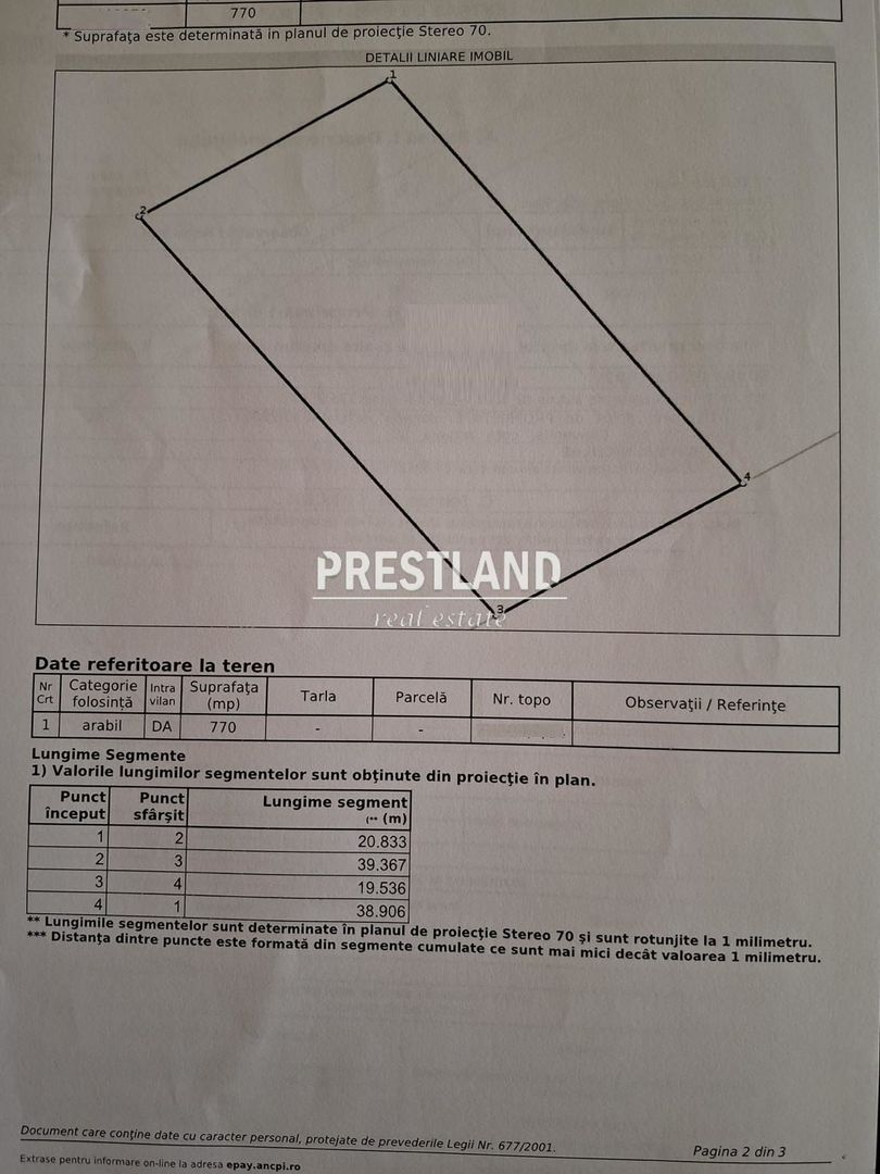 Teren intavilan cu PUZ pentru construcție Rezidentiala !! - Poză 6