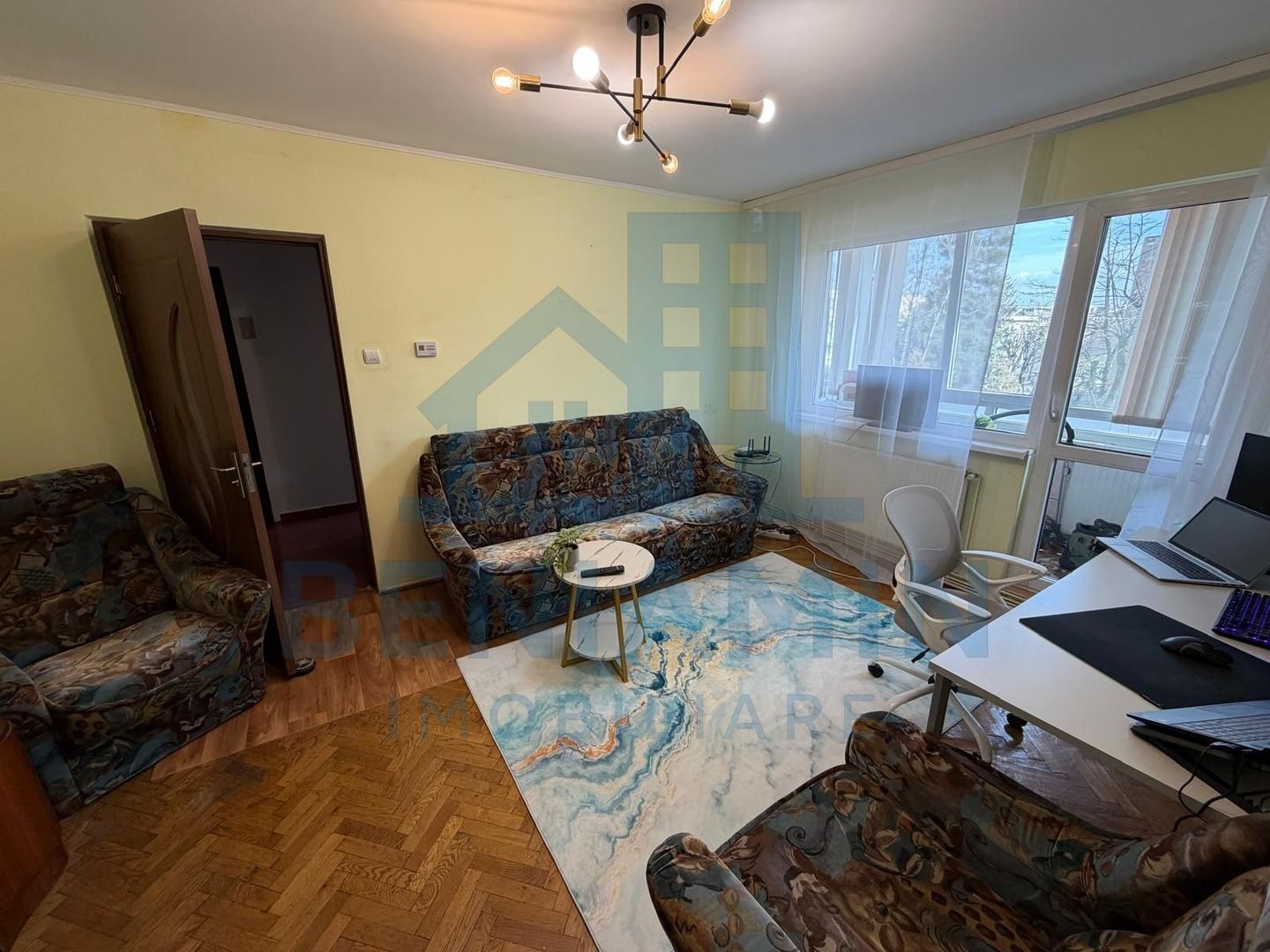 Apartament 2 camere etaj 3 Bulevardul-Saturn-Astra-52mp -centrala - Poză 3