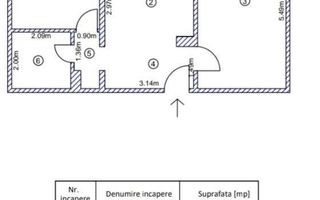 Apartament 2 camere Crangasi an 1984 5 min pana la metrou - Poză 6