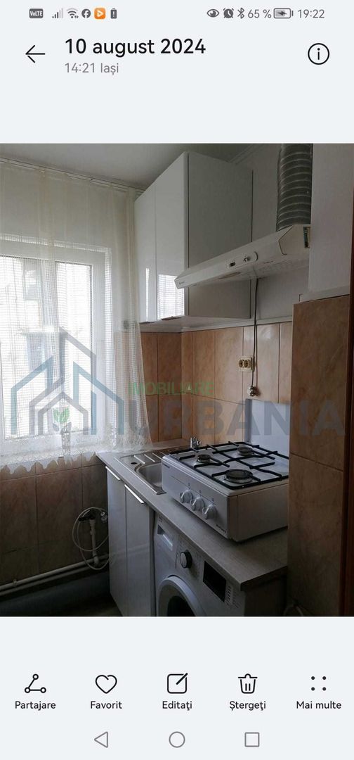 Garsonieră mobilată pentru închiriere în zona Alexandru cel Bun, lângă Liceul de Mecatronică - Poză 2