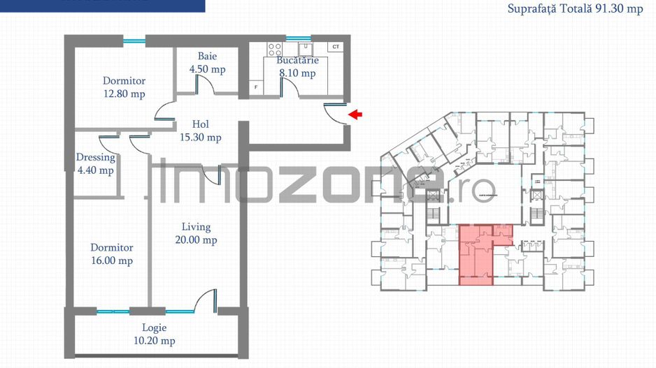 Apartament 2 Camere | 65 mp | Bloc Nou | Metrou Pacii / Preciziei | Militari - Poză 15