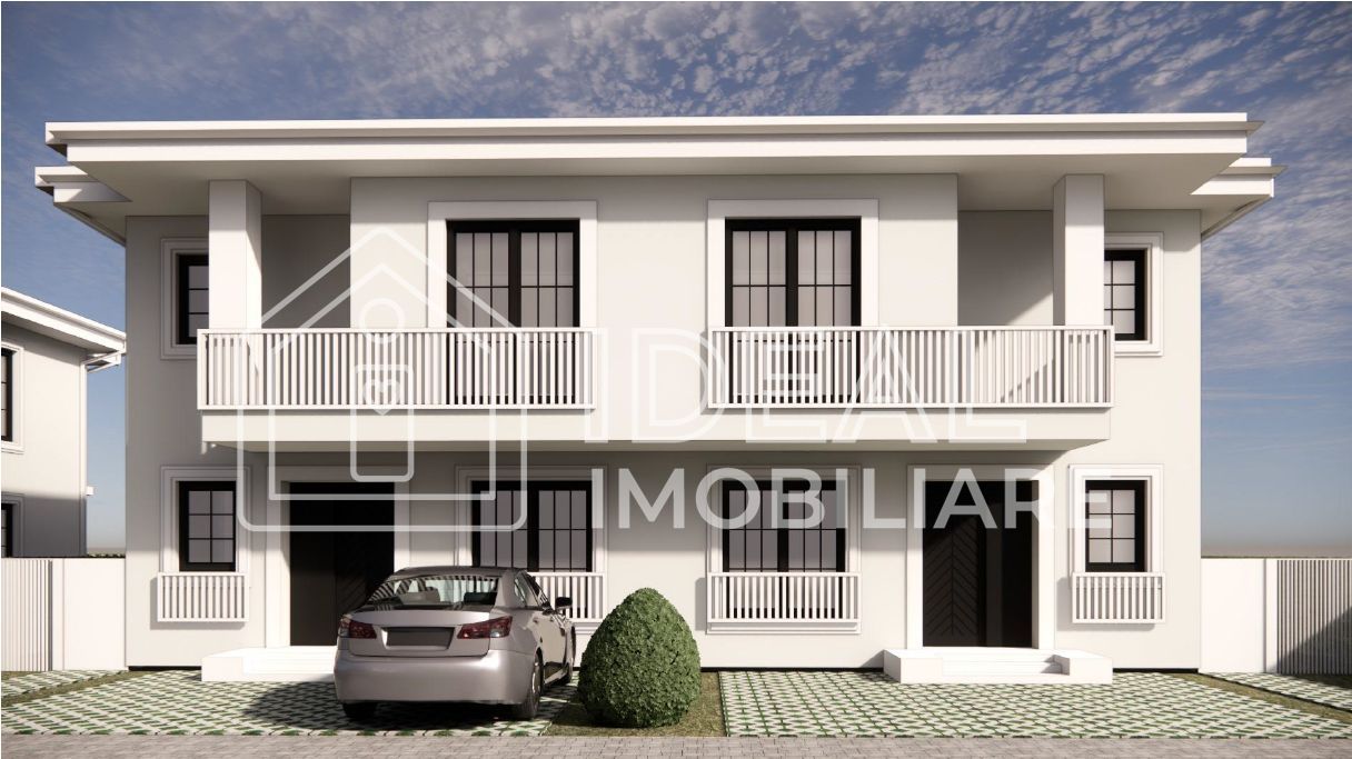 Duplex elegant cu 4 camere, curte și loc de parcare – design modern, Șura Mică - Poză 1