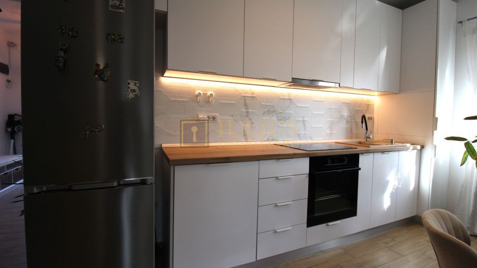 Casă modernă 3 camere, mobilată complet, curte 300 mp - Poză 7