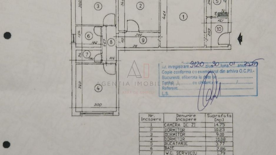 4 camere RENOVAT I bloc reabilitat I Apusului - Poză 13