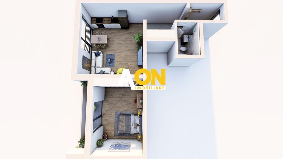 Apartament Premium cu 2 Camere, etaj 1, Cetate-HCC - Poză 6