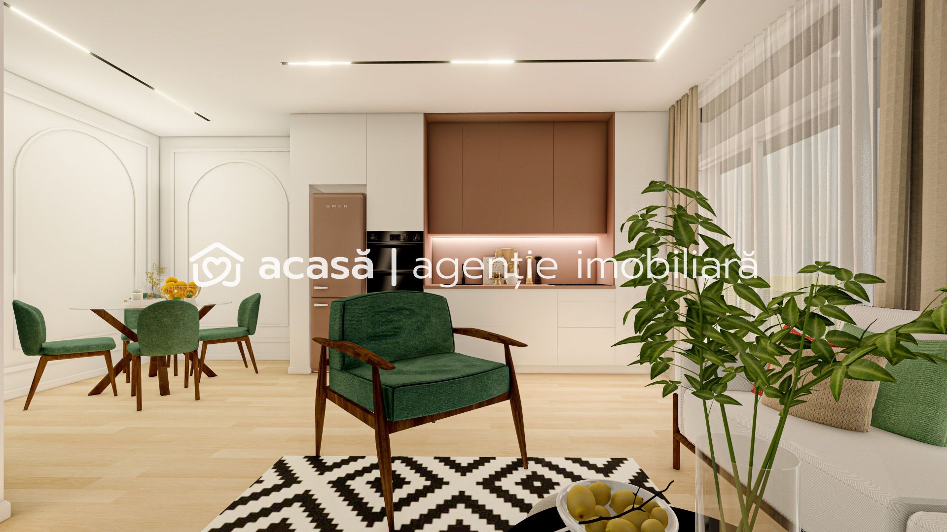 Apartament nou cu 2 camere ARED - Comisionn 0% la cumparare - Poză 6