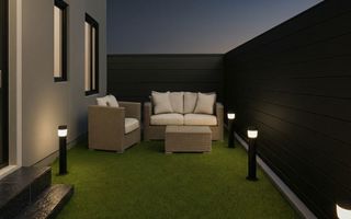 Apartament mobilat cu designer cu 2 camere si gradina in Braytim - Poză 10