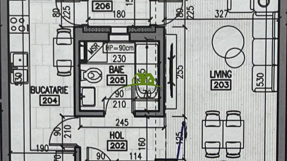 Garsoniera, bloc nou, P+3, Ap.17, Et.2, Bl.3 - CP2440349 - Poză 6