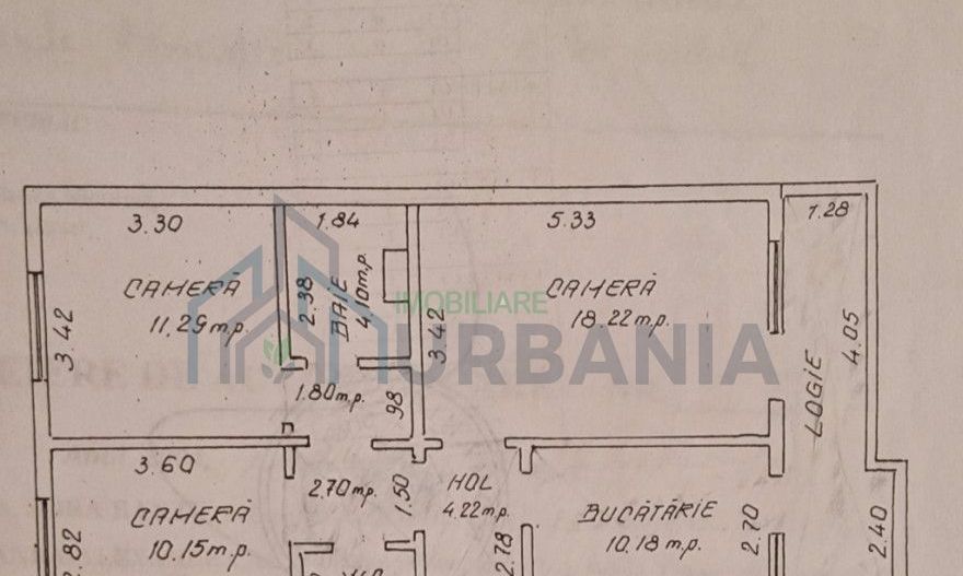 Vând apartament 3 camere, decomandat, in Iasi, str.Vamasoaia, utilat - Poză 15