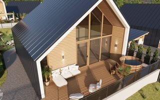 Teren 500 mp cu Proiect Resort exclusivist - panorama lac Colibita - Poză 1