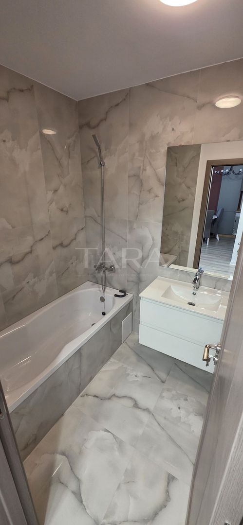 Apartament 2 camere, Florești Centru, bloc nou, complet mobilat. - Poză 5