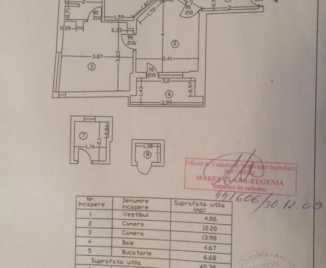 De vanzare Apartament 2 camere P-ta Rosetti, Izvorul Rece, Bd. Carol I - Poză 10