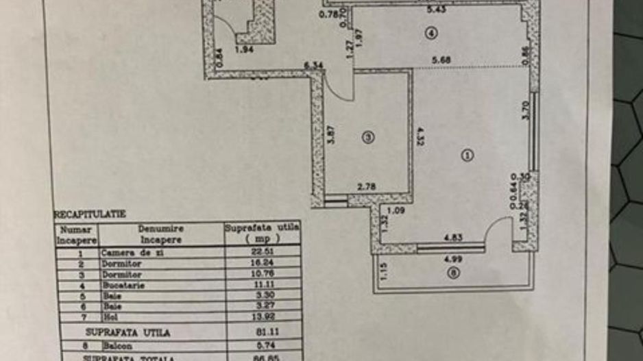 Apartament 3 Camere | INCHIRIERE | 4 City North | Loc de parcare - Poză 23