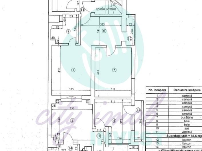 5 camere | 94  mp | Unirii | Ideal firmă / activități profesionale - Poză 3