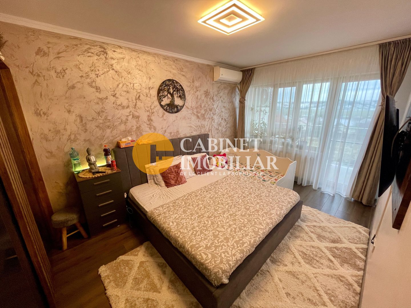 ETAJ INTERMEDIAR - 2 CAMERE DECOMANDAT - MOBILAT UTILAT - POPAS PACURARI - Poză 1