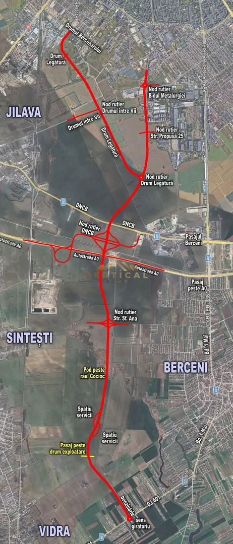 Teren loturi parcelate ( RATE )-Berceni/ Vidra Ilfov - Poză 2