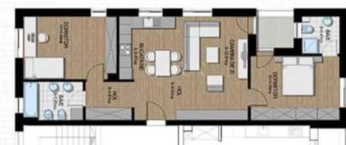 Apartament 3 camere, deosebit, zona Europa. - Poză 8