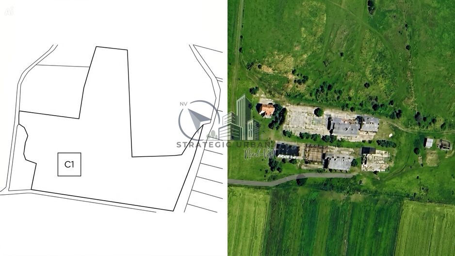 TEREN EXTRAVILAN 35.814 mp – HUEDIN, CLUJ | Fostă Fermă - Poză 2