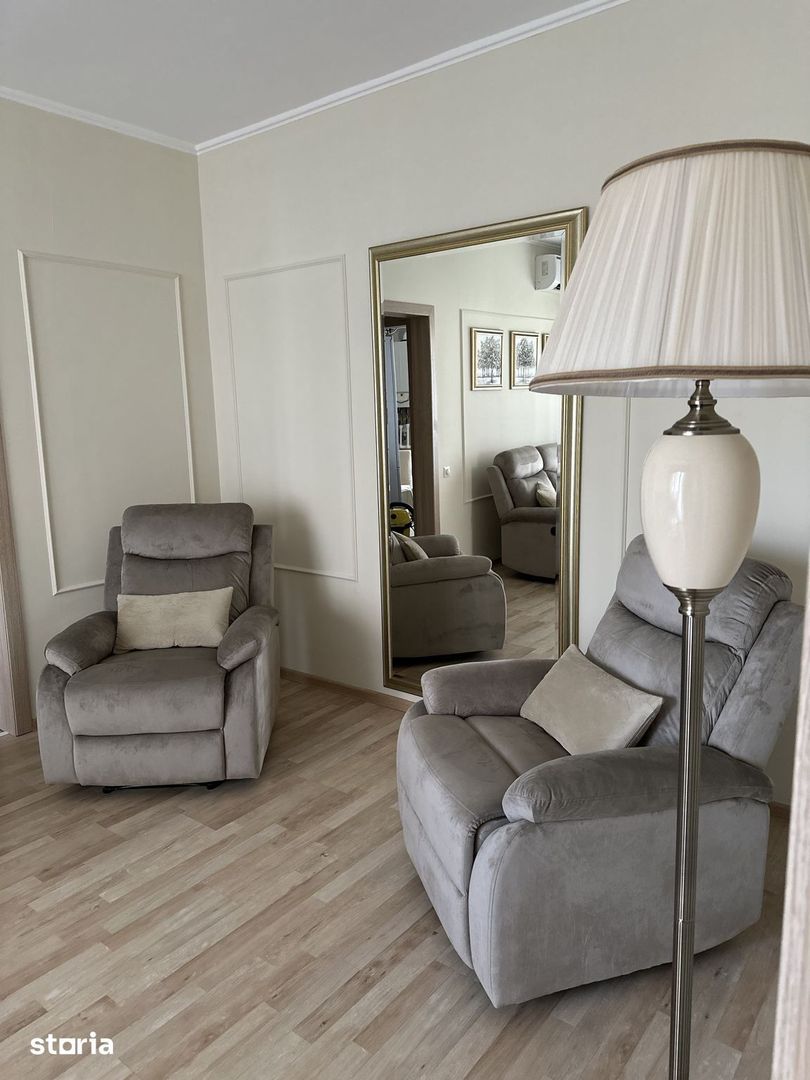 2 camere LUX  Ilioara Apartments, bloc 2017, centrală proprie, 2 balcoane - Poză 9