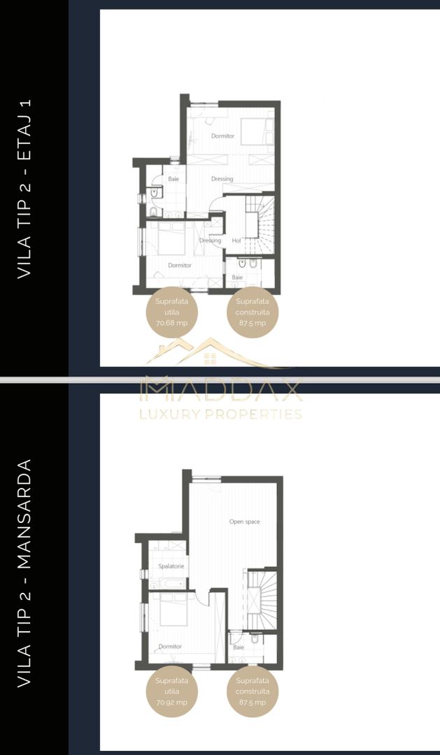 Vila impresionanta *258mp* 1000mp teren / Pipera-Erou Iancu Nicolae - Schiță 59