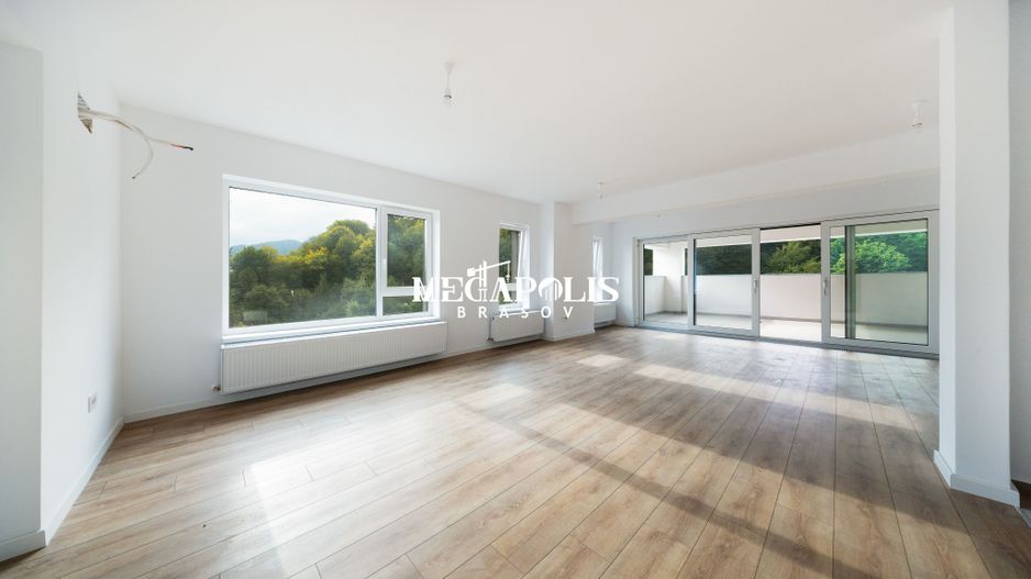 Penthouse 4 camere, 2 terase, panoramă munți și Tâmpa - Poză 1