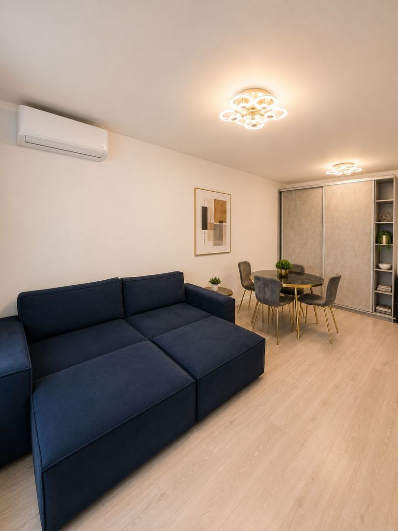 2 camere mobilat modern | Tomis Nord - Zen Residence | garaj, boxă - Poză 3