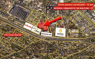 Teren 72 ari Zona C7 str. Calea Ieșilor, Chișinău - Poză 1