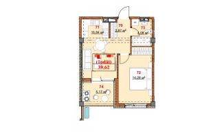 Vânzare, apartament, 1 cameră, strada Grenoble, Botanica. - Poză 4