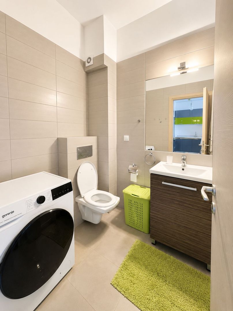 Apartament Modern 2 Camere De Inchiriat | Bonjour Residence | Parcare | Terasa - Poză 7