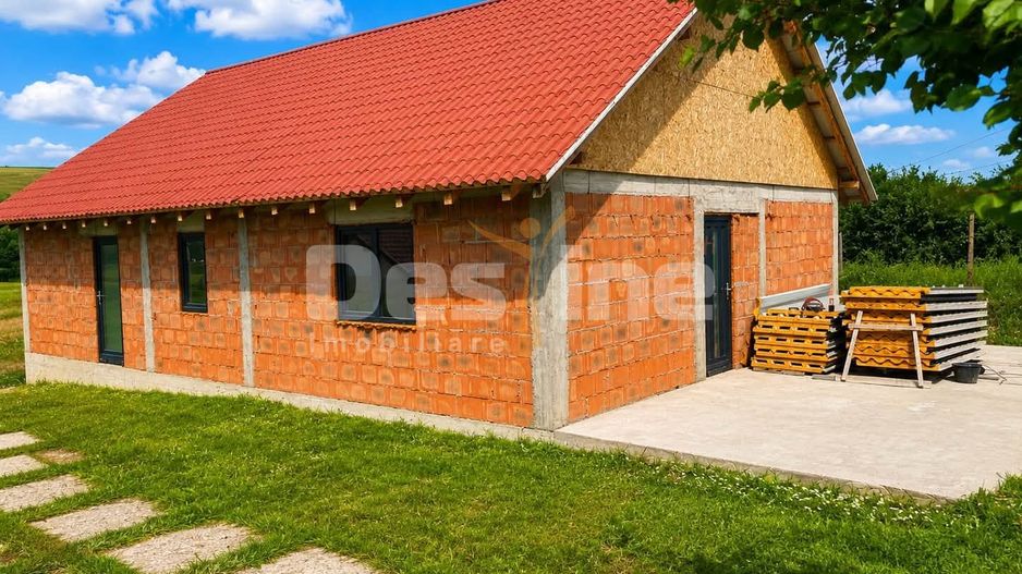 Constructie la rosu si teren 1000 mp, Zapodeni, Vaslui - Poză 2