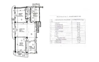 Primaverii 4 camere | Loc parcare| Boxa | 150mp - Schiță 13