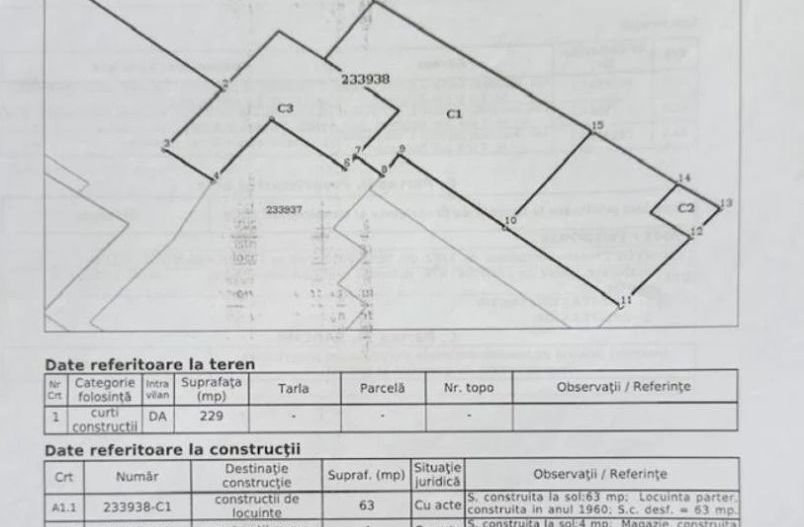 Casa individuala Giulesti | Renovata 2025 | Capat Tramvai 11 - Schiță 38