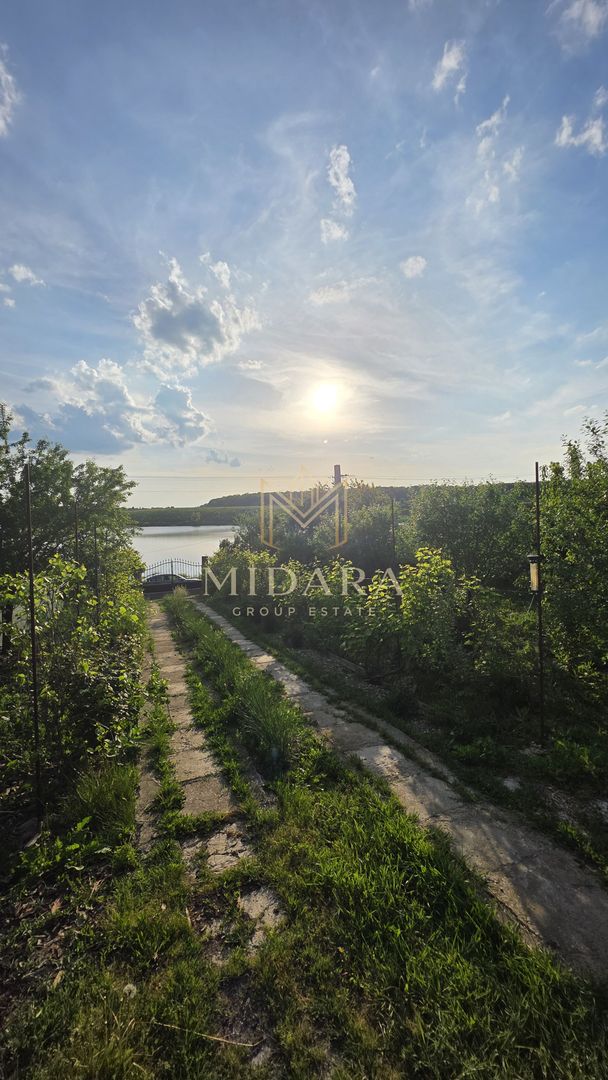 Casă + teren 887mp | Moara Vlăsiei | Priveliște către lac ! - Poză 12