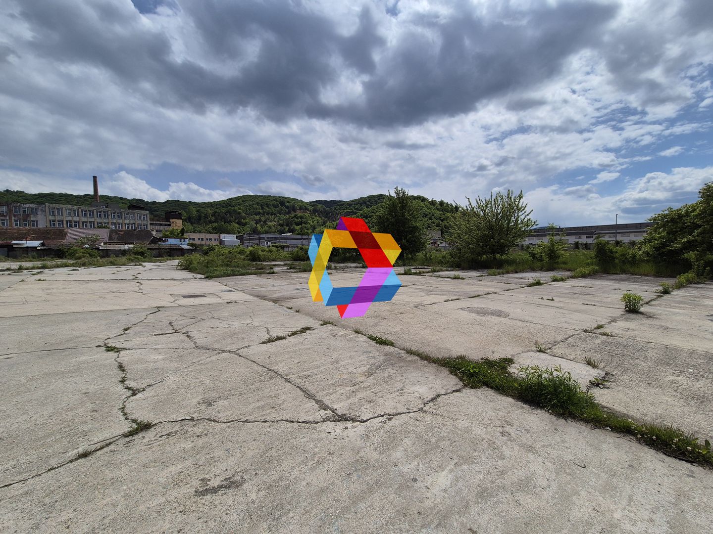 Platforma betonata de inchiriat Brașov - 1000 mp - Poză 3