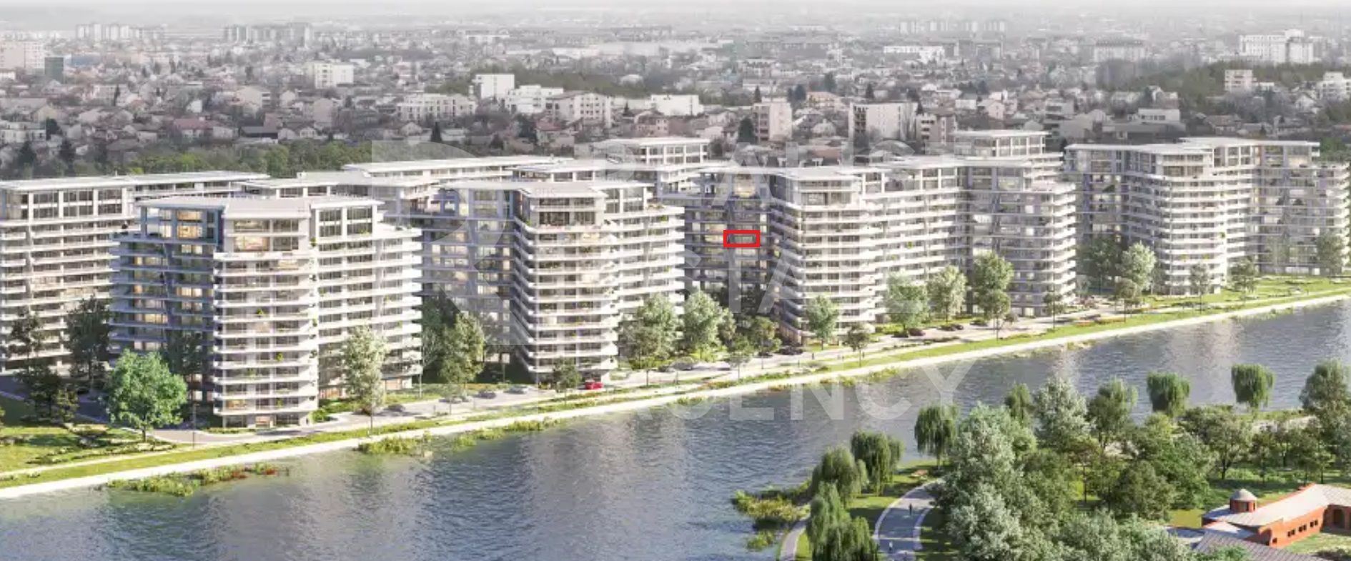 Apartament cu vedere spre lac,  50 mp, comision 0% - Poză 3