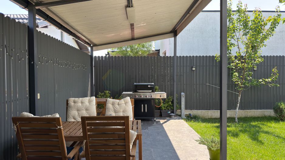 Casa pe parter cu 3 camere | Tunari | Mobilata si utilata - Poză 9