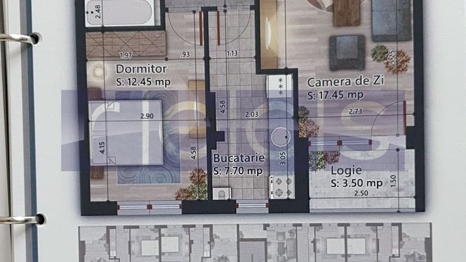 VANZARE 2 CAMERE | ZONA TITAN | CENTRALA PROPRIE - Poză 11