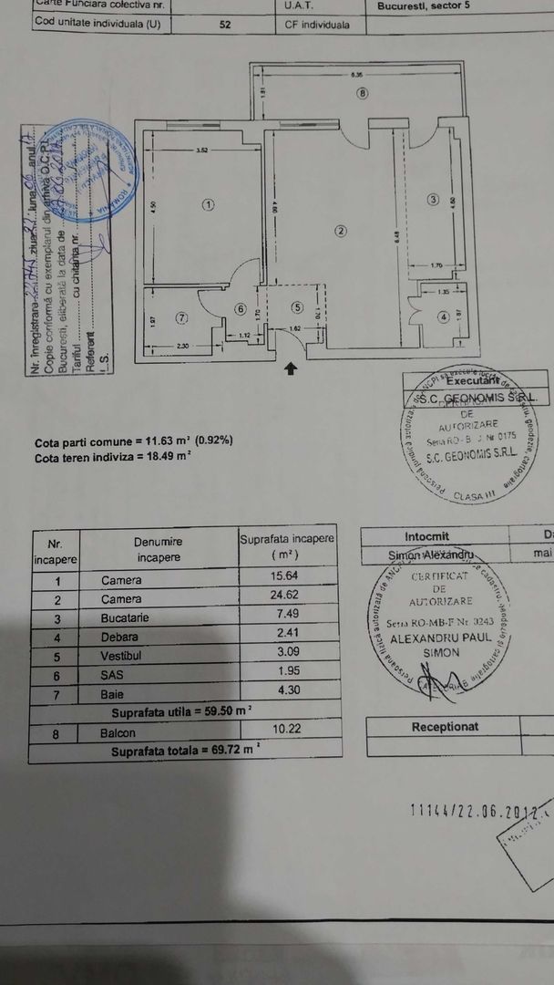 Vanzare Apartament 2 camere | Vedere liberă | Antiaeriană - Poză 9