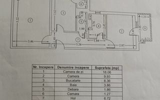 2 camere 56.75mp | 2 balcoane - Aviatiei - Poză 14