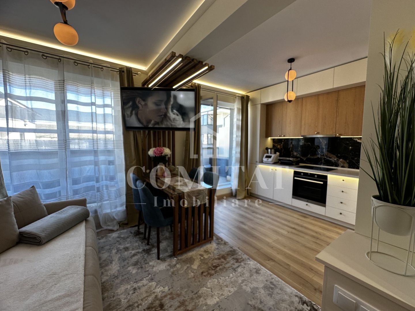 Apartament ultrafinisat | 2 camere | Cartier Terra-Floresti - Poză 4