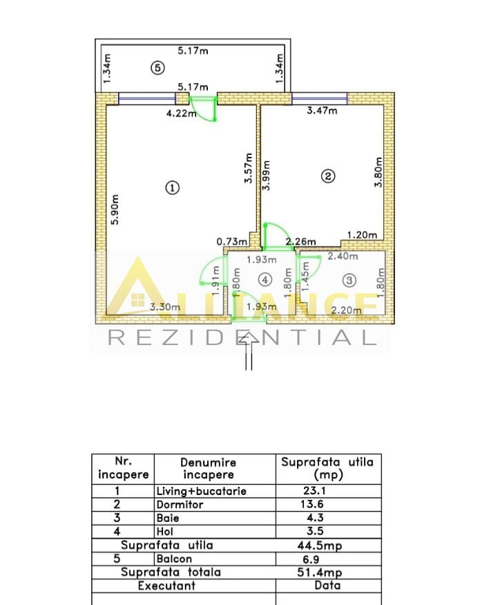 SUPER PRET METROU BERCENI 6 MIN PE JOS - GATA SAU DIN CONSTRUCTIE - Poză 3