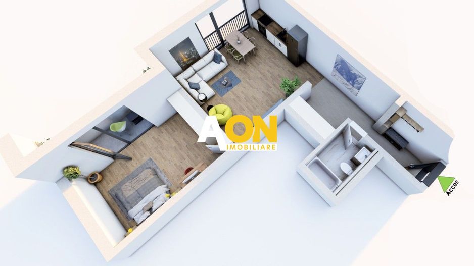 Apartament Premium cu 2 Camere, etaj 1, Cetate-HCC - Poză 5