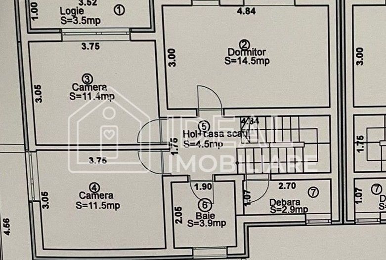 Duplex Modern cu 4 camere si gradina, in Cisnadie - Schiță 10