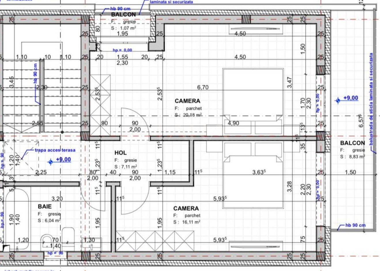 Duplex 5 camere, zona Andrei Muresanu - Poză 2