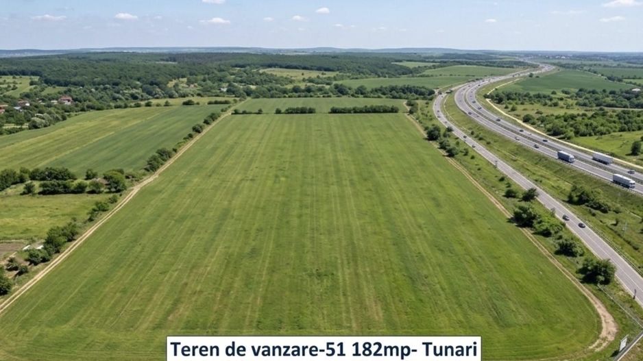 Oportunitate Strategică de Investiție – Teren 51.182 mp Tunari - Poză 1