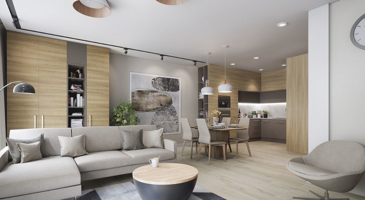 Apartament  3  Camere  terasa spatioasa  I One Lake District - Poză 8